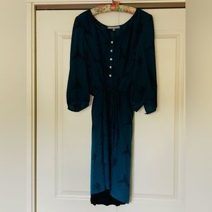 Anthropologie tie waist dress